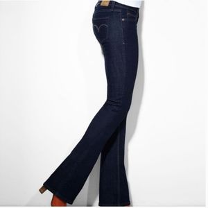levi 545 low boot cut